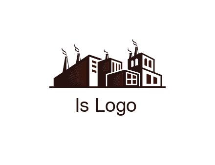 factory and manufacturing icon