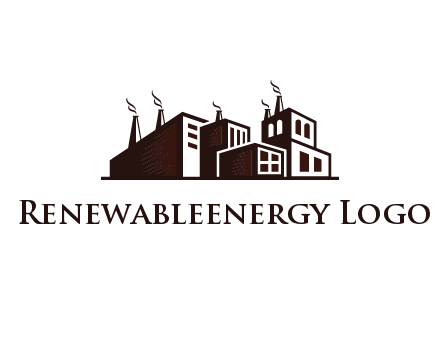 factory and manufacturing icon