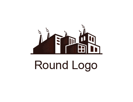 factory and manufacturing icon