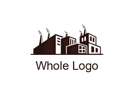 factory and manufacturing icon