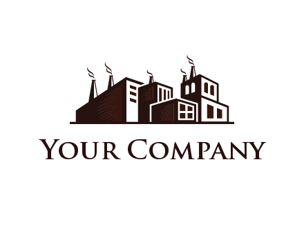 factory and manufacturing icon