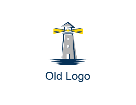 lighthouse and sea illustration