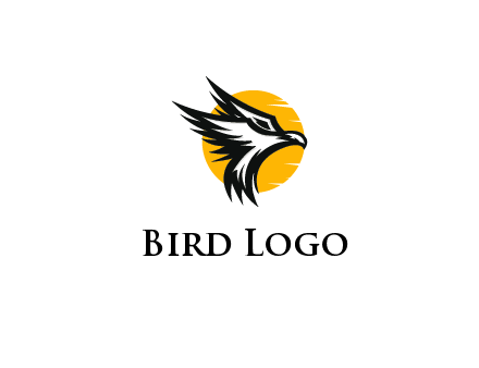flying bird emblem