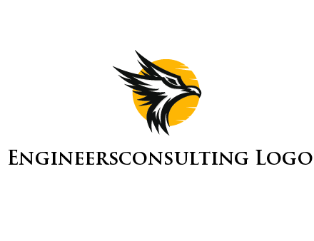 flying bird emblem