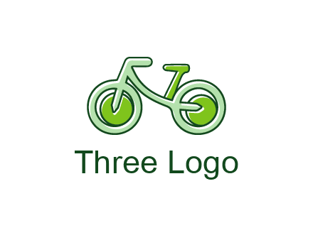 green bicycle icon
