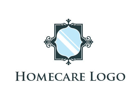 wall mirror illustration