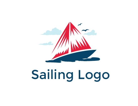 sailing boat illustration