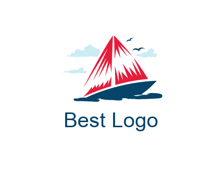 sailing boat illustration