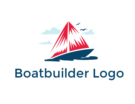 sailing boat illustration