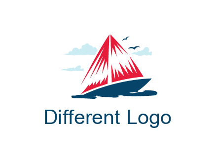 sailing boat illustration