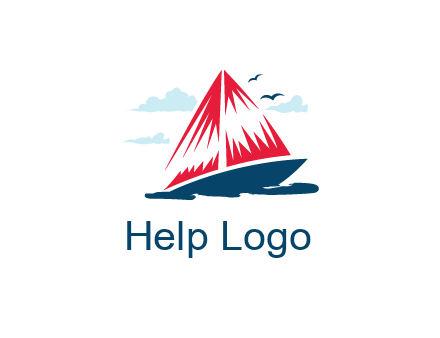sailing boat illustration