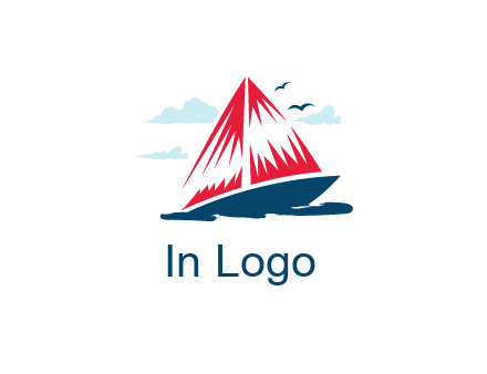 sailing boat illustration