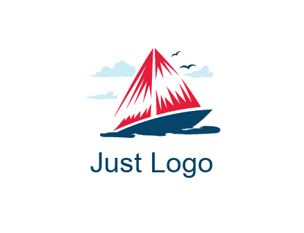 sailing boat illustration