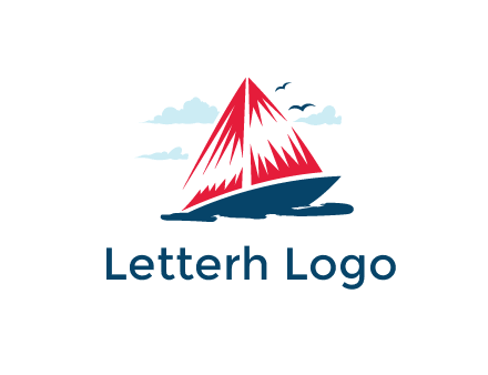 sailing boat illustration