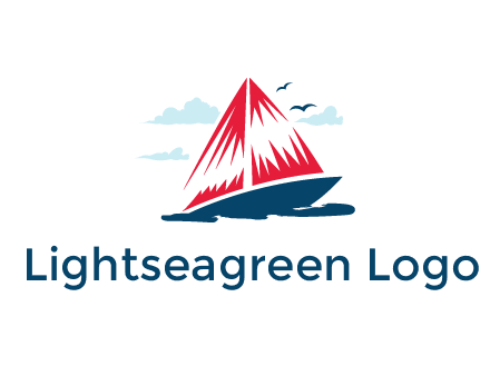 sailing boat illustration