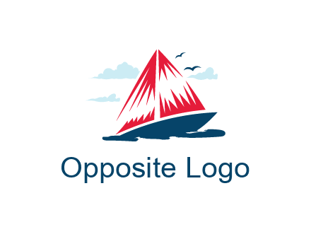 sailing boat illustration