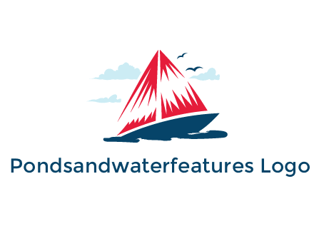 sailing boat illustration