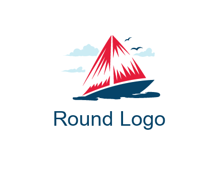 sailing boat illustration
