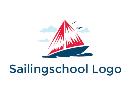 sailing boat illustration