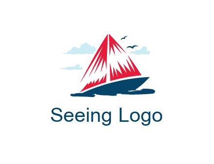 sailing boat illustration