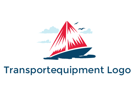 sailing boat illustration