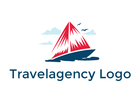 sailing boat illustration
