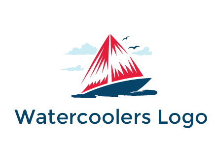 sailing boat illustration