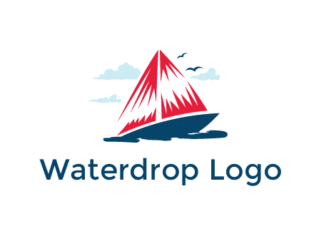 sailing boat illustration