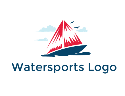 sailing boat illustration
