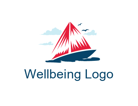 sailing boat illustration