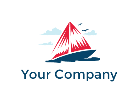 sailing boat illustration