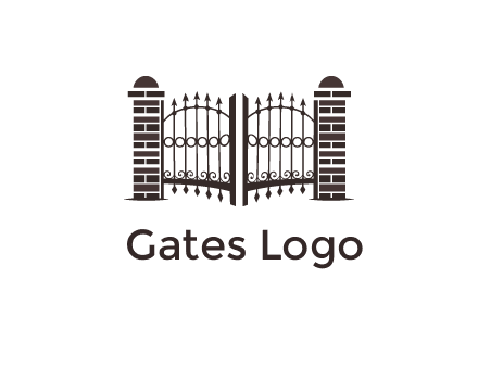 house gate logos