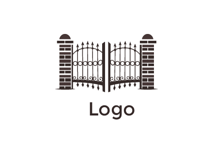 house gate logos