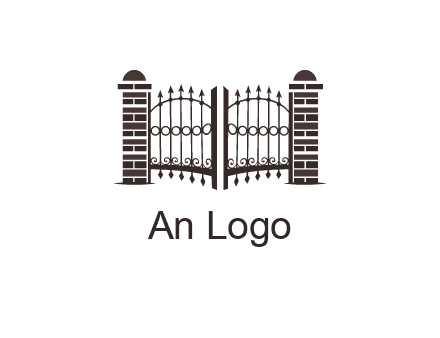 house gate logos