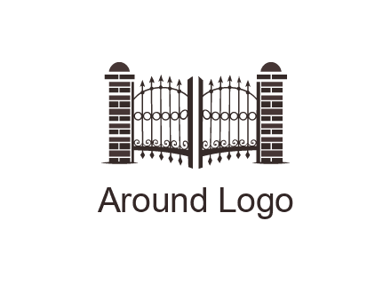 house gate logos