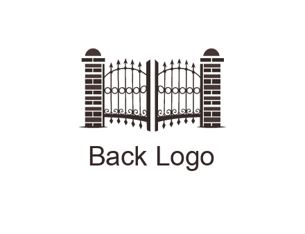 house gate logos