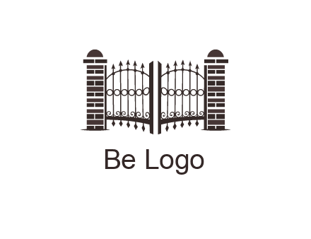 house gate logos