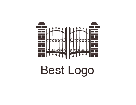 house gate logos