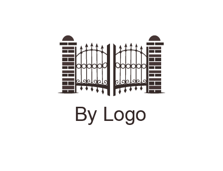 house gate logos