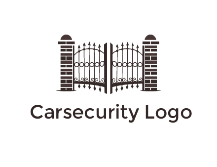 house gate logos