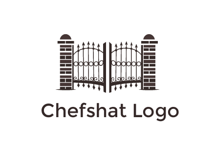 house gate logos