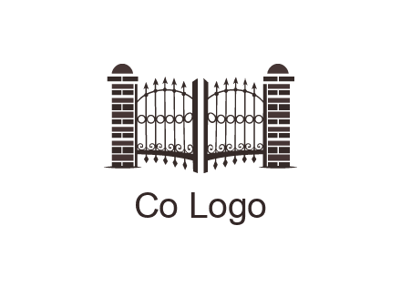 house gate logos