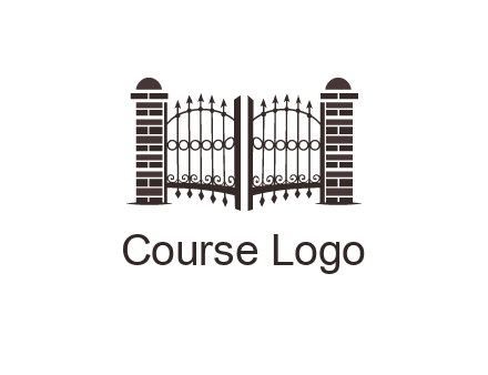 house gate logos