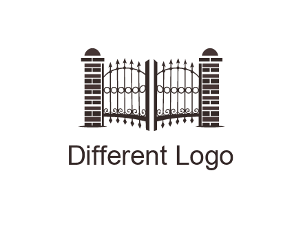 house gate logos
