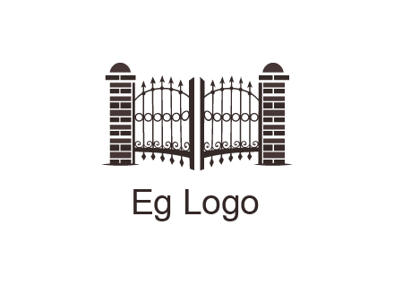house gate logos