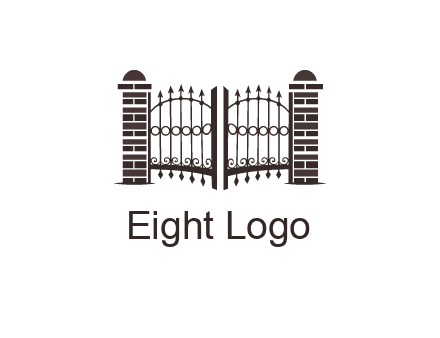 house gate logos