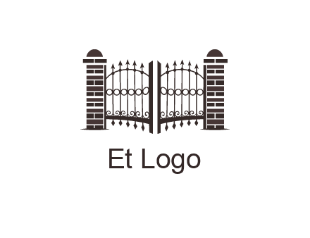house gate logos