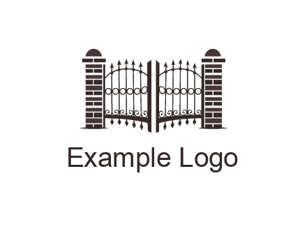 house gate logos