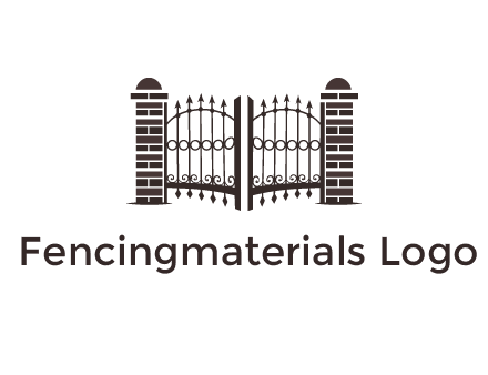 house gate logos