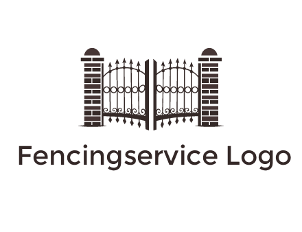 house gate logos